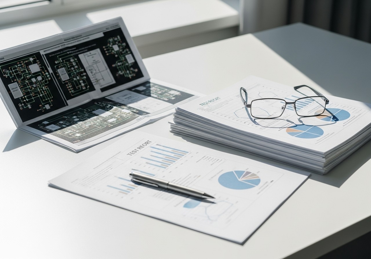 Technical documentation and a schematic